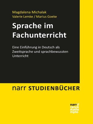 cover image of Sprache im Fachunterricht